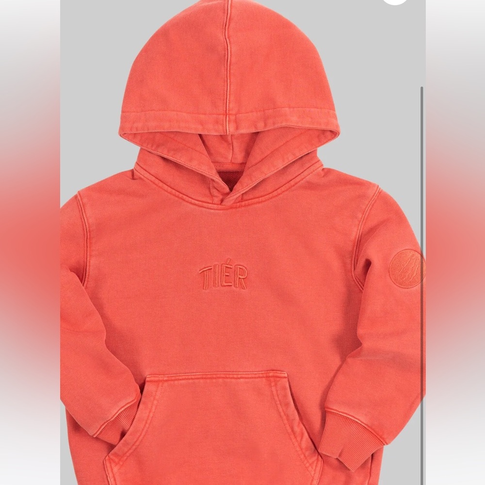 TIER size 6Y - New RED MAPLE TIÉR KIDS ESSENTIALS HOODIE sweatshirt